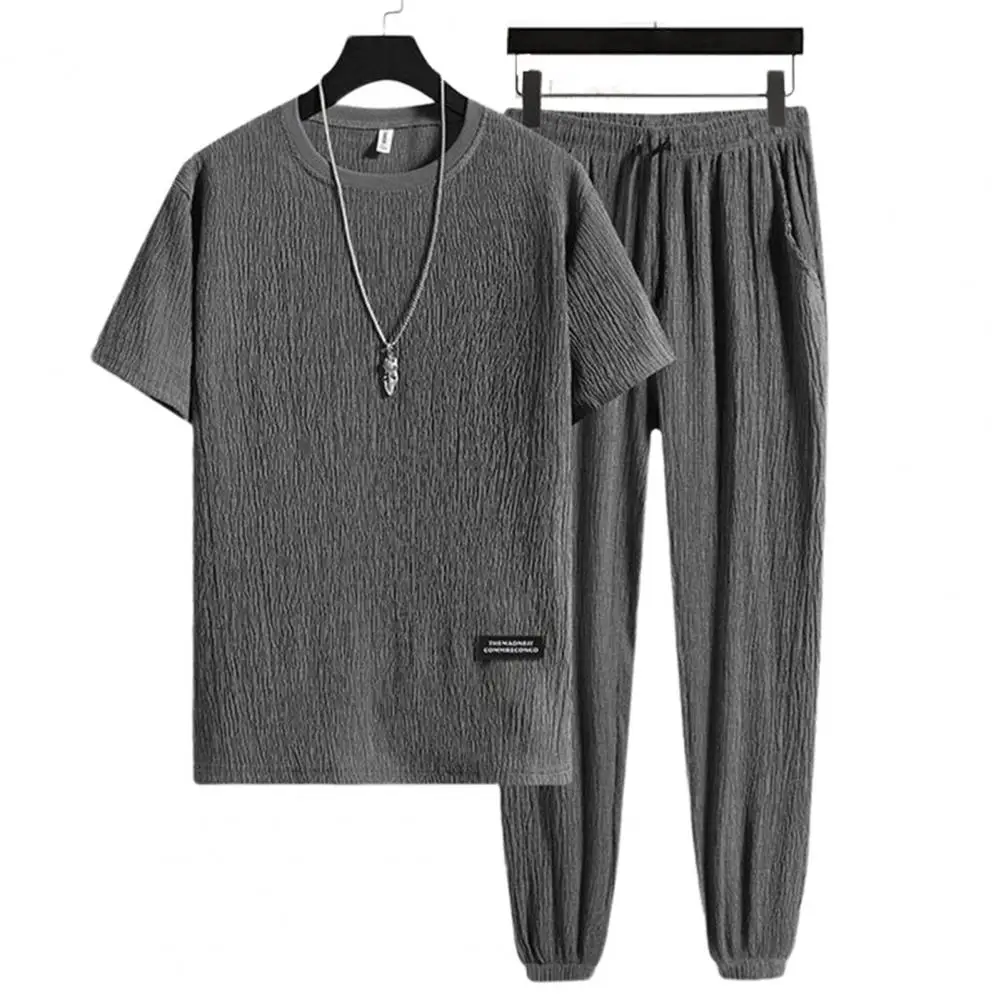 1 Set Two Piece Set O-Neck Washable Drawstring Relaxed Fit Lace-up Tracksuits Sportswear Set Streetwear
1 Set Two Piece Set O-Neck Washable Drawstring Relaxed Fit Lace-up Tracksuits Sportswear Set Streetwear