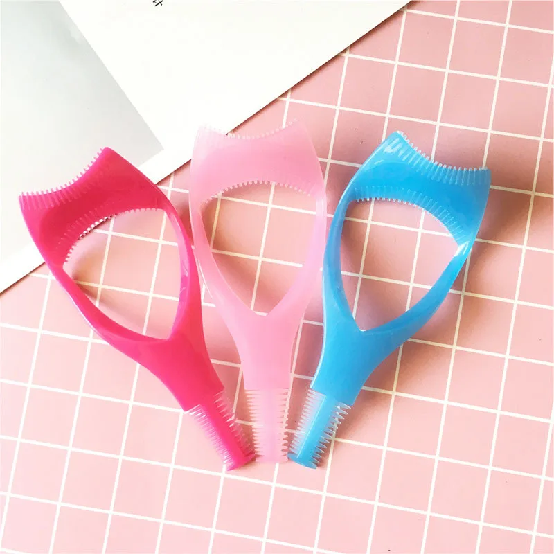 3 In 1 makeup Mascara Shield Guard Eye Lash Mascara Applicator Comb Eyelash Curling makeup Brush Curler Cosmetics Tools
3 In 1 makeup Mascara Shield Guard Eye Lash Mascara Applicator Comb Eyelash Curling makeup Brush Curler Cosmetics Tools