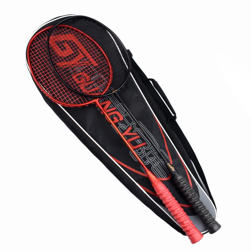 2-pack carbon badminton racket 6U lightweight and durable badminton racket adult training and entertainment set racket
2-pack carbon badminton racket 6U lightweight and durable badminton racket adult training and entertainment set racket