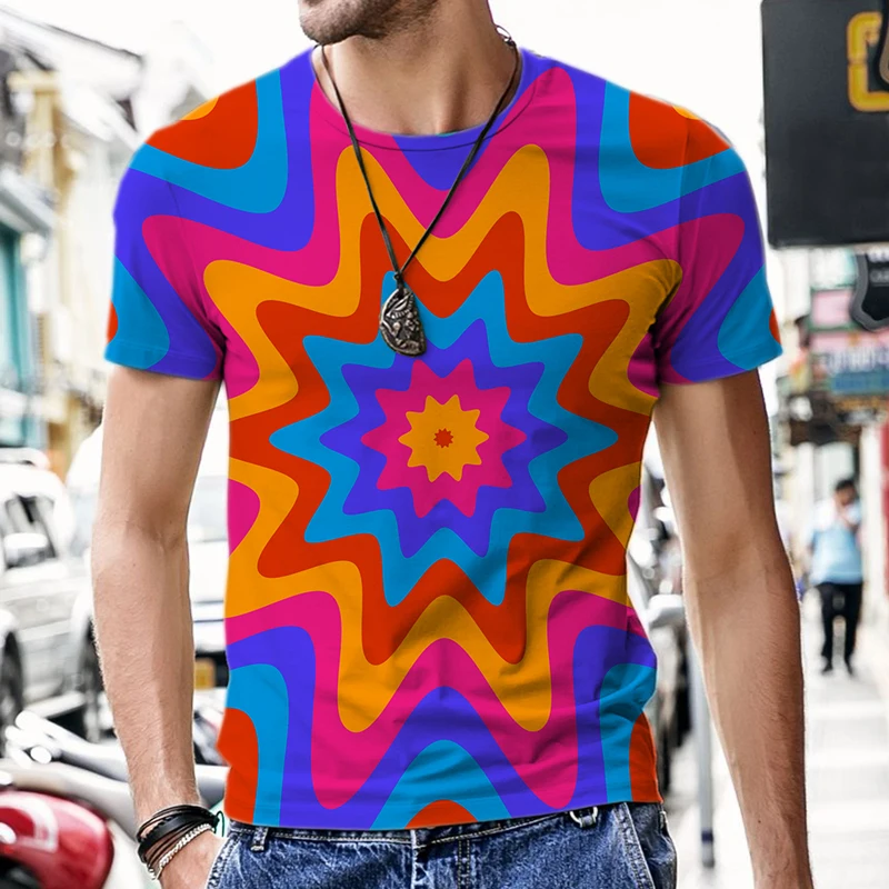 Men's T-shirts Vertigo Pattern Funny O Neck Tops Street Casual 2022 New Short Sleeve Tracksuit Luxury Beach Outfit 3D Printed
Men's T-shirts Vertigo Pattern Funny O Neck Tops Street Casual 2022 New Short Sleeve Tracksuit Luxury Beach Outfit 3D Printed