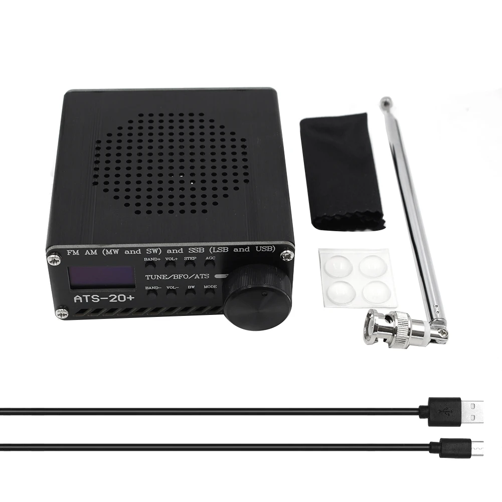 Новая модель телефона + Si4732, все диапазоны радиоприемника FM AM (MW & SW) SSB (LSB и USB) с батареей, антенной, динамиком и планкой
Новая модель телефона + Si4732, все диапазоны радиоприемника FM AM (MW & SW) SSB (LSB и USB) с батареей, антенной, динамиком и планкой