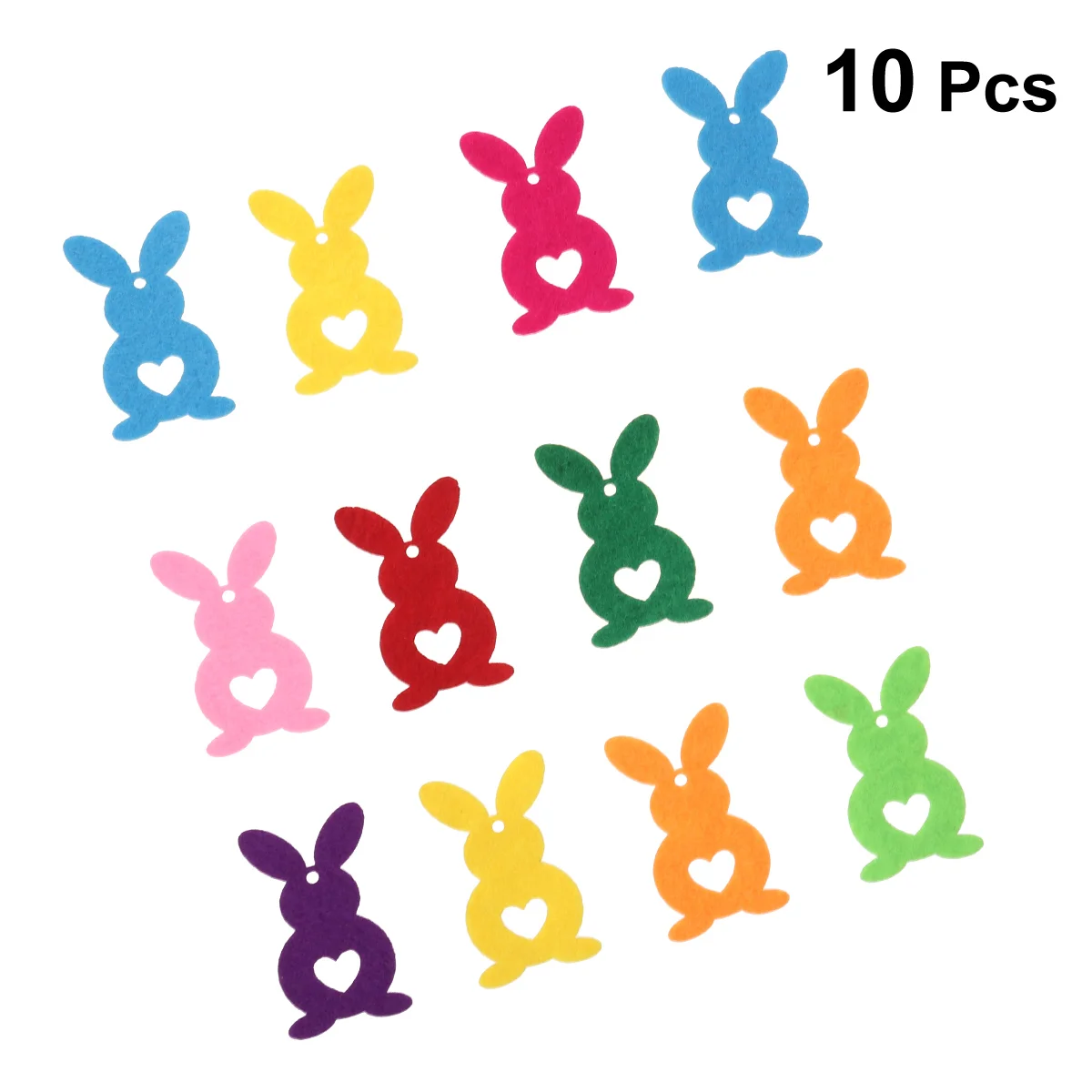 10pcs Easter Nonwoven Bunny Decor Creative Bunny Decor for Gift Bag Clothing (Mixed Colour)
10pcs Easter Nonwoven Bunny Decor Creative Bunny Decor for Gift Bag Clothing (Mixed Colour)