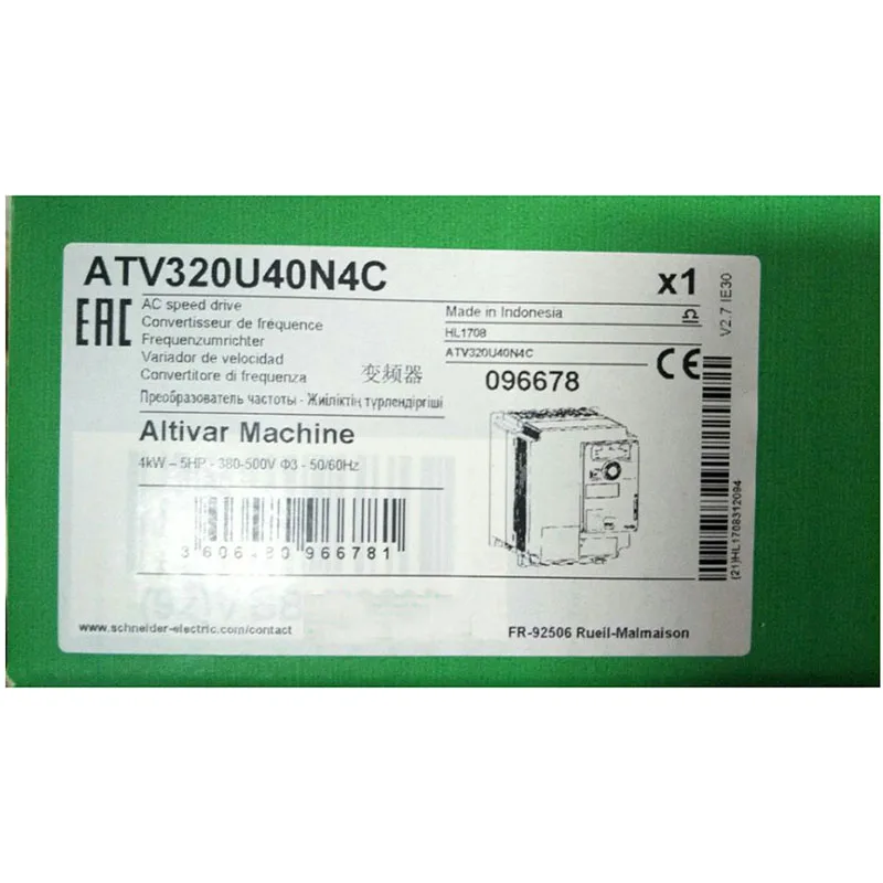 Новый оригинальный в коробке ATV320U40N4C 4,0 кВт {склад} гарантия 1 год отправка в течение 24 часов
Новый оригинальный в коробке ATV320U40N4C 4,0 кВт {склад} гарантия 1 год отправка в течение 24 часов