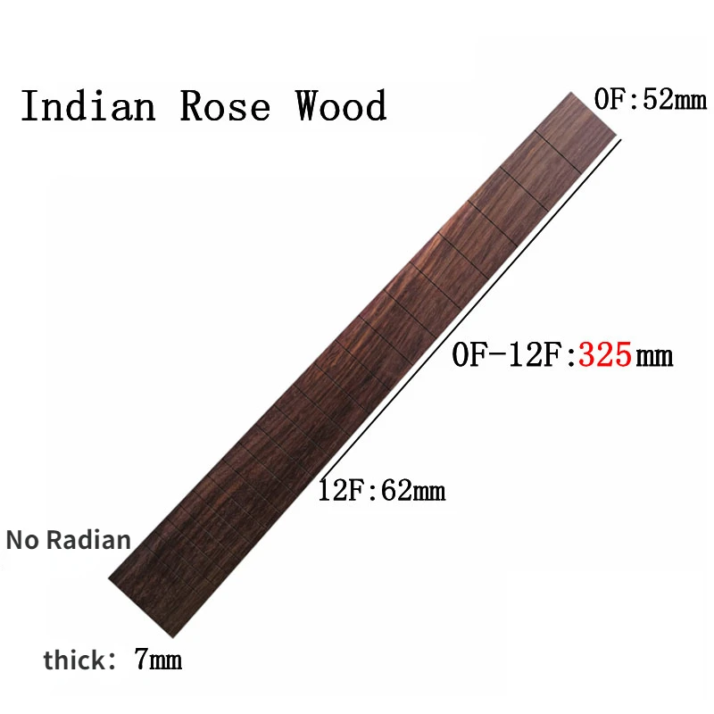 A Grade Indian Rosewood Electric Acoustic Classical Guitar Finger Board 650 648 Chord Length Making Guitar Material Accessories
A Grade Indian Rosewood Electric Acoustic Classical Guitar Finger Board 650 648 Chord Length Making Guitar Material Accessories