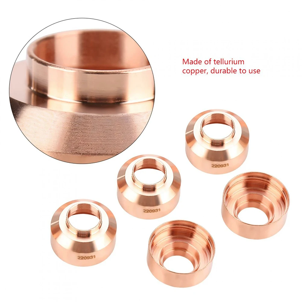 5Pcs 220931 FineCut Shield Fit For PMX 45XP/65/85/105 Plasma Shield Cap For Cutting Carbon Stainless Steel Aluminum Welding
5Pcs 220931 FineCut Shield Fit For PMX 45XP/65/85/105 Plasma Shield Cap For Cutting Carbon Stainless Steel Aluminum Welding