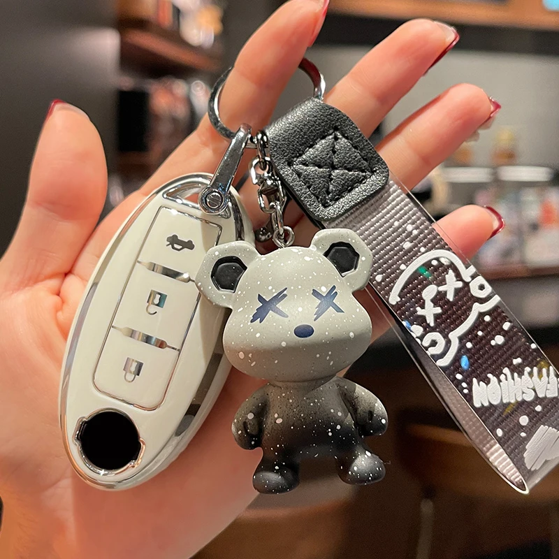 Car Key Cover Case for Nissan Qashqai Tiida Juke Leaf Micra K12 J11 J10 X-trail Note Patrol Versa Xtrail X Trail T32 Infiniti
Car Key Cover Case for Nissan Qashqai Tiida Juke Leaf Micra K12 J11 J10 X-trail Note Patrol Versa Xtrail X Trail T32 Infiniti