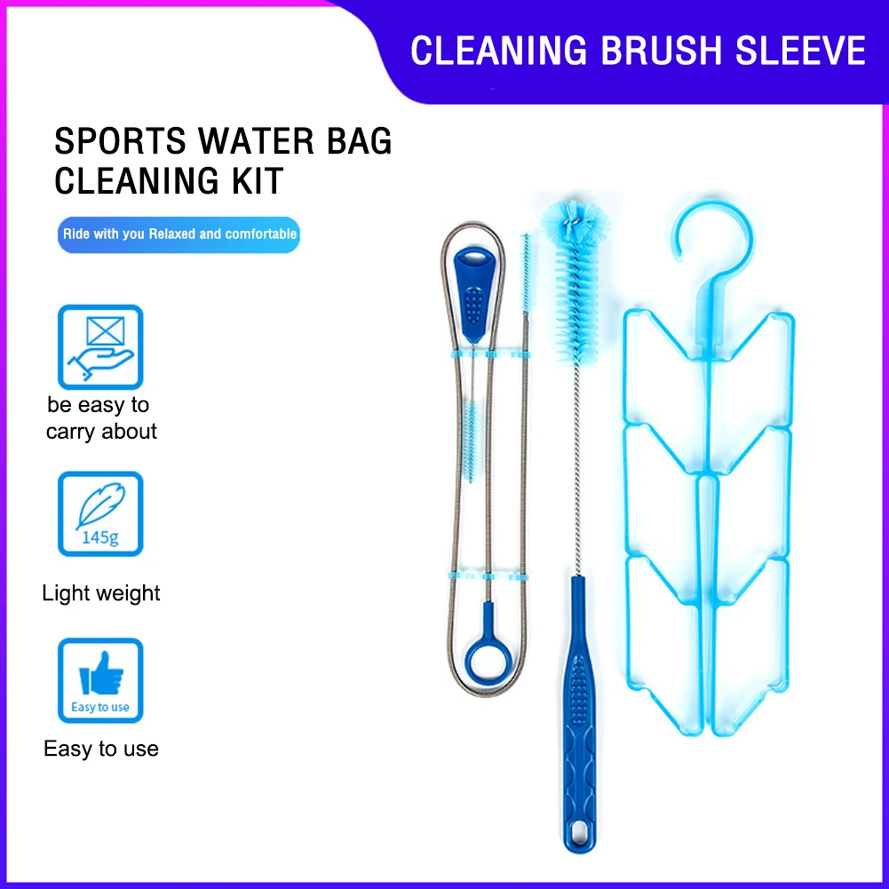 4pcs/set Portable Hydration Pack Water Bladder Bag Cleaning Kit Outdoor Camping Cycling Water bag Cleaning Tube Brush Drying Set
4pcs/set Portable Hydration Pack Water Bladder Bag Cleaning Kit Outdoor Camping Cycling Water bag Cleaning Tube Brush Drying Set
