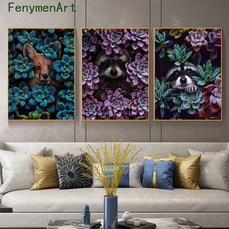 Flower Bear Canvas Painting Abstract Animal Wall Art Nordic Print Poster Decorative Picture Living Room Decor wall decoration
Flower Bear Canvas Painting Abstract Animal Wall Art Nordic Print Poster Decorative Picture Living Room Decor wall decoration