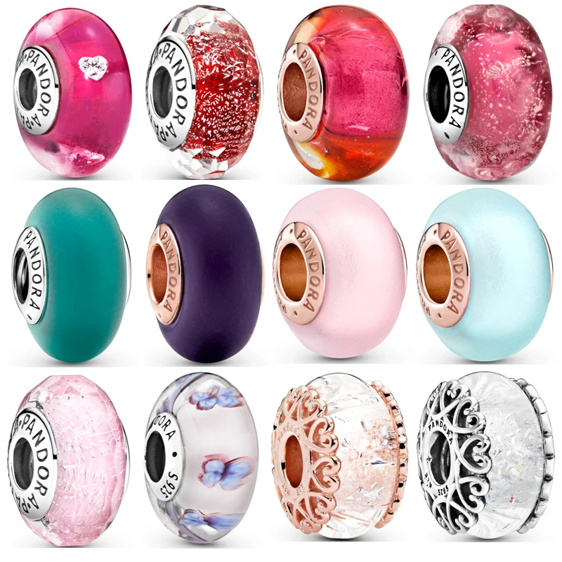 New Summer Fashion Jewelry For Women 925 Sterling Silver Bracelets DIY Transparent Charm Fit Original Pandora Bangle Glass Beads
New Summer Fashion Jewelry For Women 925 Sterling Silver Bracelets DIY Transparent Charm Fit Original Pandora Bangle Glass Beads