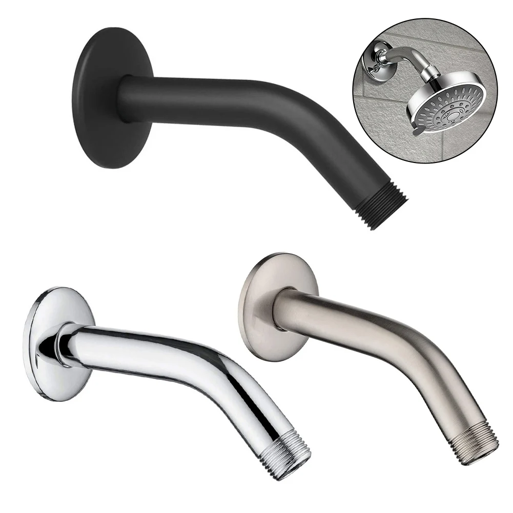 Stainless Steel Wall Mounted Shower Arm 6 Inch and Corrosion Resistant Maintains Water Pressure Easy to Clean
Stainless Steel Wall Mounted Shower Arm 6 Inch and Corrosion Resistant Maintains Water Pressure Easy to Clean