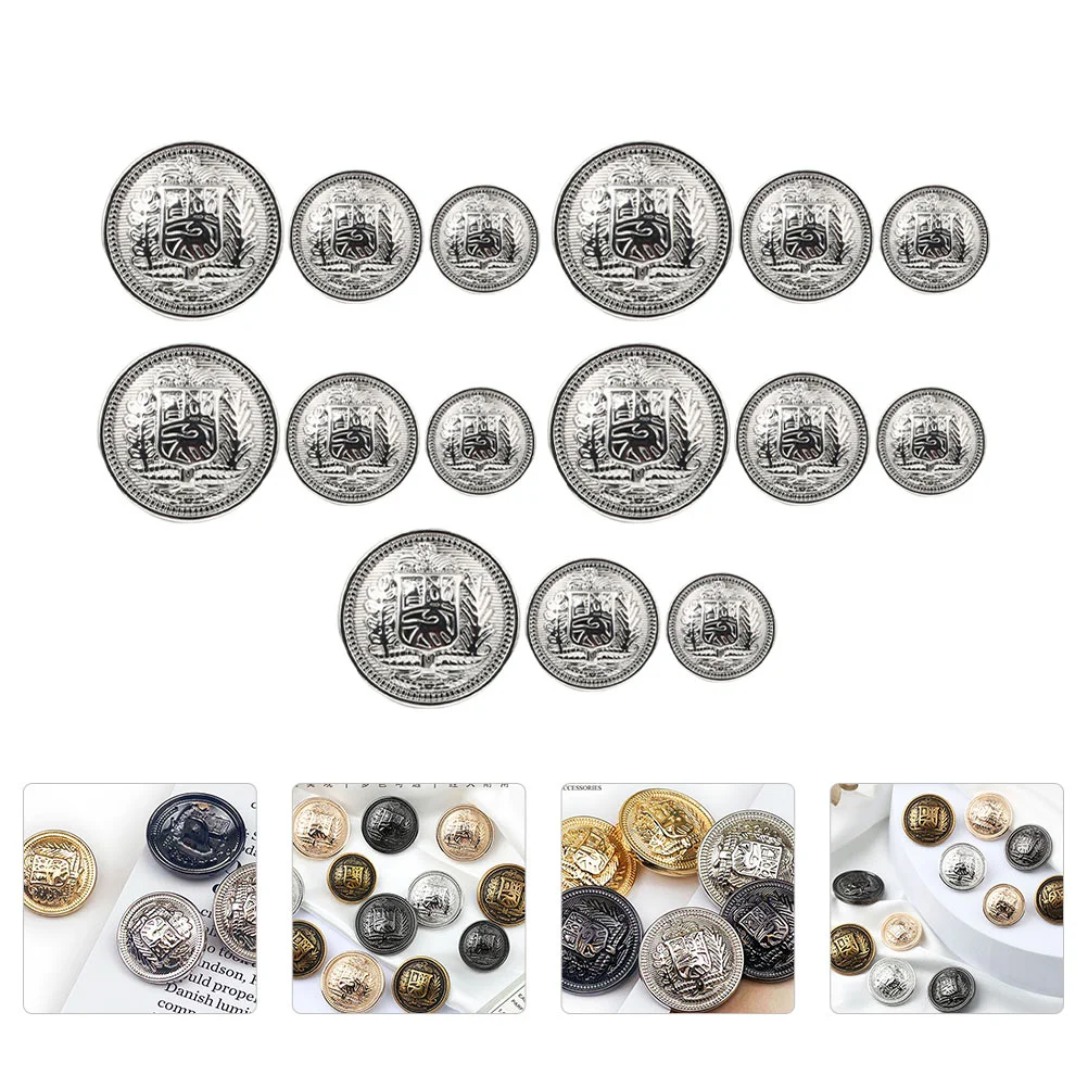 Buttons Metal Buttonsewing Coatclothes Blazer Jacket Vintage Suit Decorative Craft Jean Brass Suits Replacement Jackets Large
Buttons Metal Buttonsewing Coatclothes Blazer Jacket Vintage Suit Decorative Craft Jean Brass Suits Replacement Jackets Large