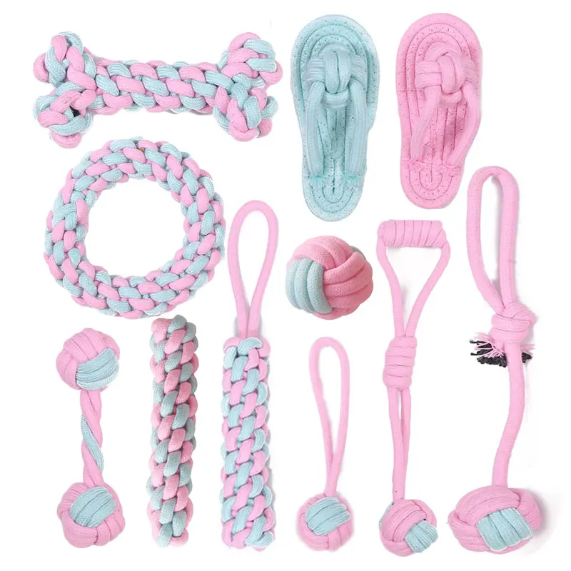 Dog Toy for Small Dogs Chew Toys Large Pet Accessories Grinding Teeth Cotton Rope Training Intelligence Ball Pupply Supplies
Dog Toy for Small Dogs Chew Toys Large Pet Accessories Grinding Teeth Cotton Rope Training Intelligence Ball Pupply Supplies