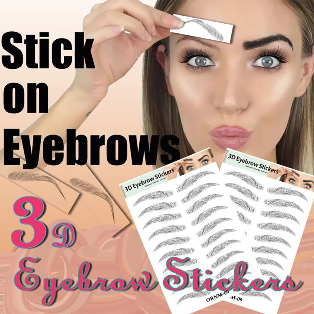 6d Imitation Ecological Tattoo Eyebrow Stickers Long-lasting Natural Non-fading Waterproof Anti-sweat Lazy Eyebrow Stickers
6d Imitation Ecological Tattoo Eyebrow Stickers Long-lasting Natural Non-fading Waterproof Anti-sweat Lazy Eyebrow Stickers