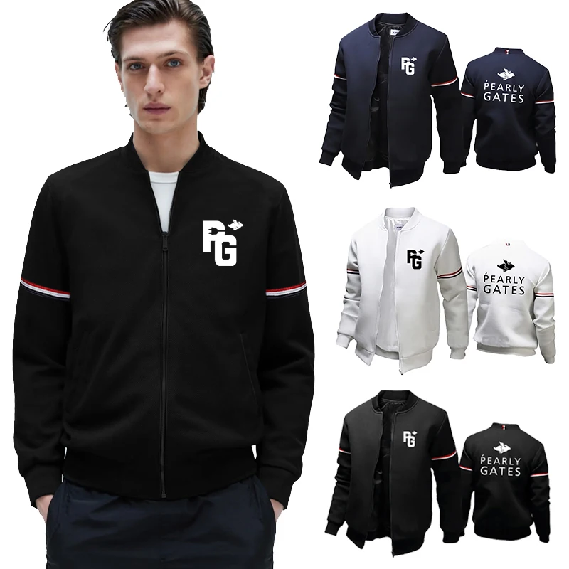 2023 Pearly Gates Mens Bomber Jackets New Print Casual Sport Zipper Hooded Warm Long Sleeve Hoodies Jacket Sweater Coats Clothes
2023 Pearly Gates Mens Bomber Jackets New Print Casual Sport Zipper Hooded Warm Long Sleeve Hoodies Jacket Sweater Coats Clothes