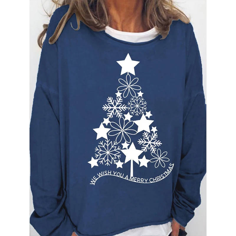 Rheaclot Womens We Wish You A Merry Christmas Printing Women's Causal Cotton Long Sleeve SweatShirt
Rheaclot Womens We Wish You A Merry Christmas Printing Women's Causal Cotton Long Sleeve SweatShirt