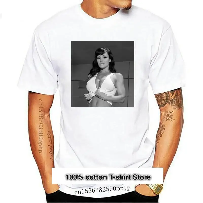 Camiseta Lisa Ann para hombres, Camisa de algodón, Hip-Hop, ropa de calle, nueva 
Camiseta Lisa Ann para hombres, Camisa de algodón, Hip-Hop, ropa de calle, nueva