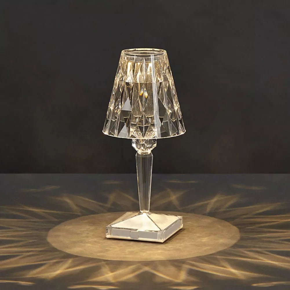 Kartell Desk Lamp Crystal Table Night Light Transparent Prism Diamond Desk Lamps Home Bedroom Decoration EU+US Pulg
Kartell Desk Lamp Crystal Table Night Light Transparent Prism Diamond Desk Lamps Home Bedroom Decoration EU+US Pulg
