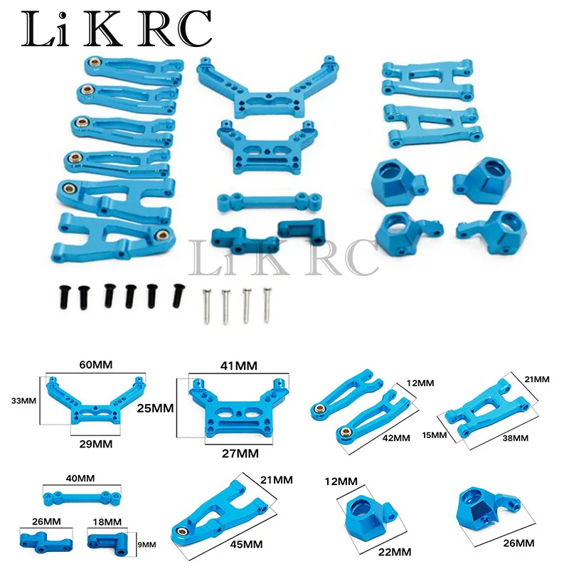 For 1/16 RC Car SG1603 SG1604 UD1601 UD16024 Metal Upgrade Parts Swing Arm Steering Cup Group Axle Mount Shock Absorber Bracket
For 1/16 RC Car SG1603 SG1604 UD1601 UD16024 Metal Upgrade Parts Swing Arm Steering Cup Group Axle Mount Shock Absorber Bracket