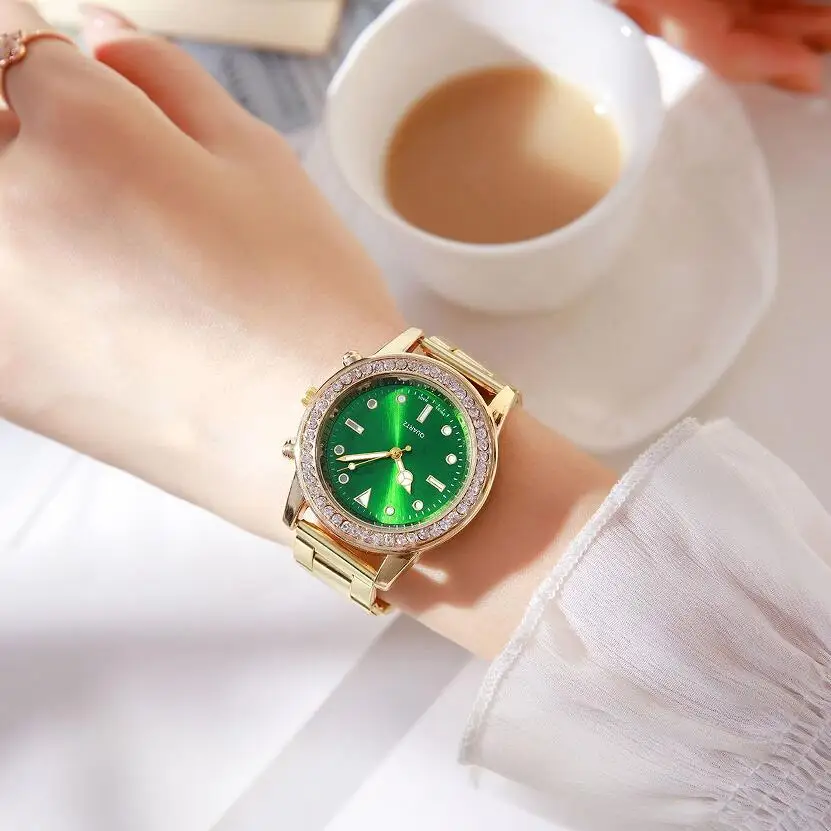 2023 New Fashion Women Gold Crystal Quartz Watch Women Full Stainless Steel Watches Relogio Feminino Ladies Wrist Watch Clock
2023 New Fashion Women Gold Crystal Quartz Watch Women Full Stainless Steel Watches Relogio Feminino Ladies Wrist Watch Clock