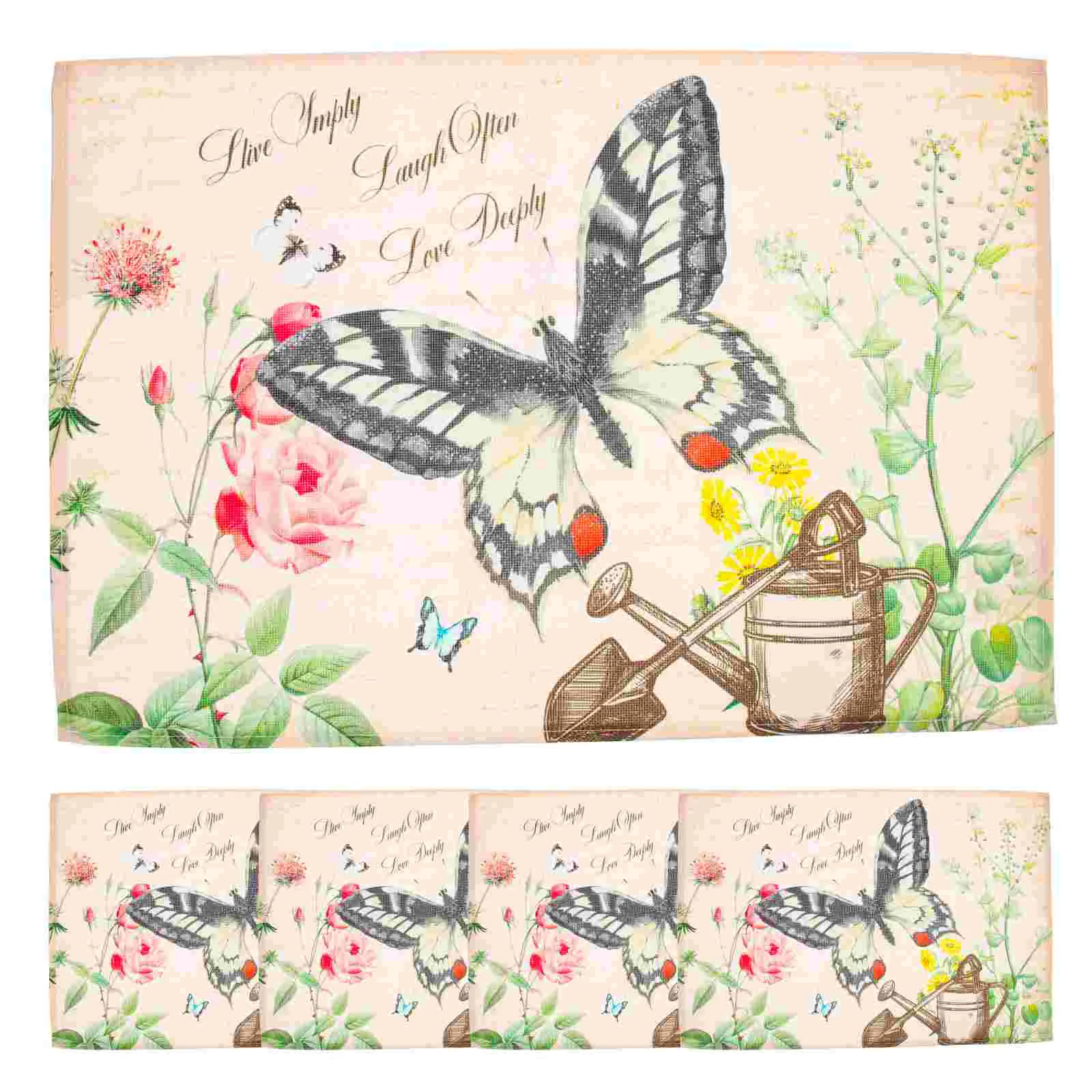 Placemats Table Placemat Mats Farmhouse Vintage Linen Cotton Floral Coaster Fall Christmas Decorative Kitchen Rustic Retro
Placemats Table Placemat Mats Farmhouse Vintage Linen Cotton Floral Coaster Fall Christmas Decorative Kitchen Rustic Retro