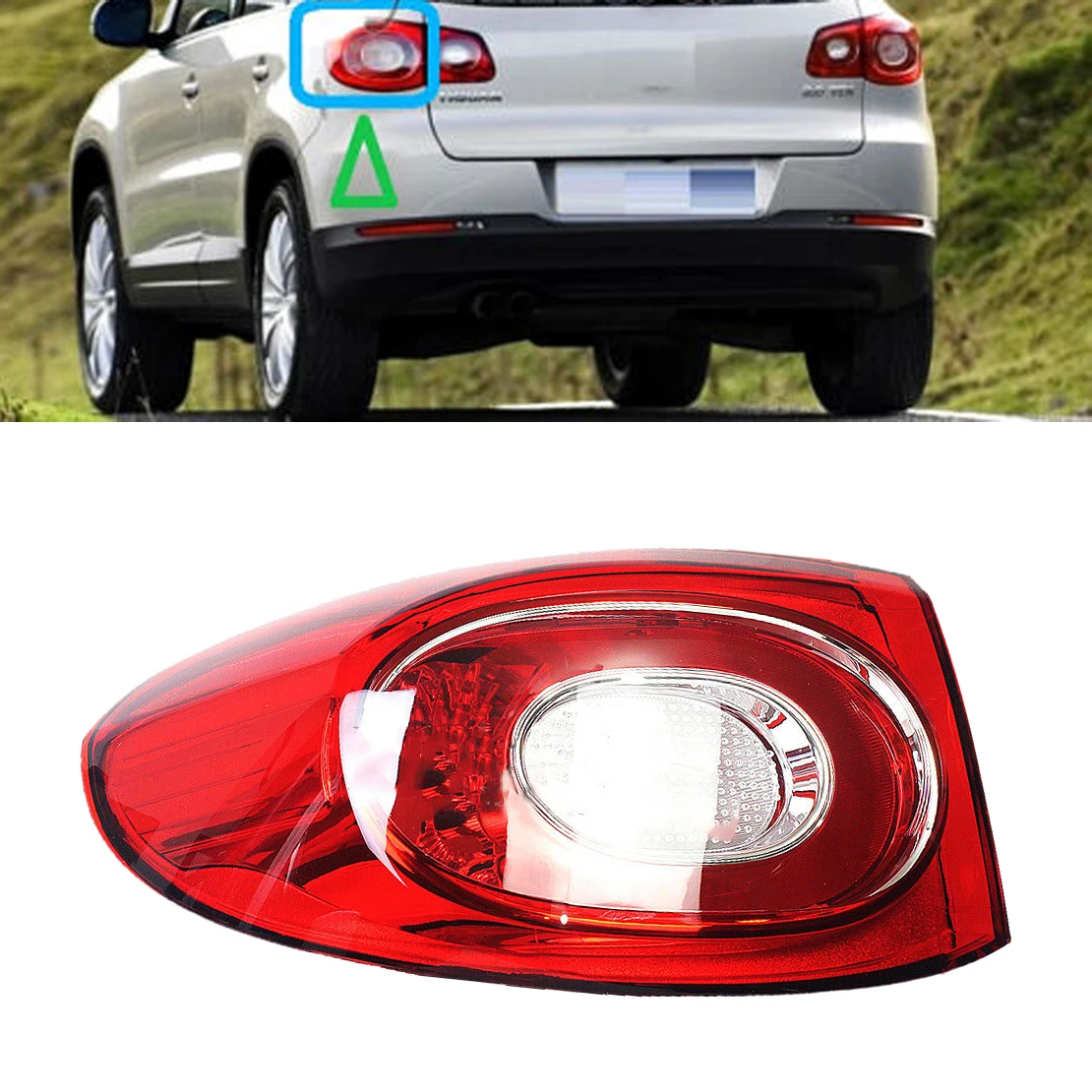Car Auto Tail Rear Left Outer Lamp Light without Bulb Fit for Volkswagen Tiguan 2008 2009 2010 2011
Car Auto Tail Rear Left Outer Lamp Light without Bulb Fit for Volkswagen Tiguan 2008 2009 2010 2011