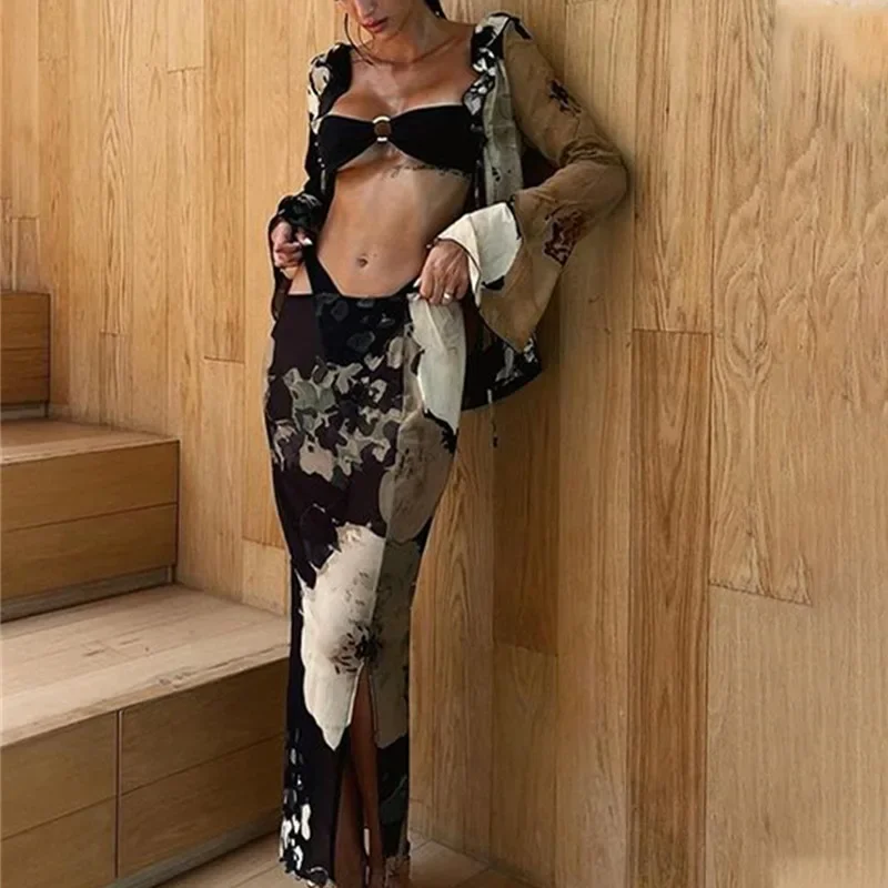Sexy Fungus Side Strap Print Top High Waist Print Dress Suit Summer Women 2023 Dresses Womens Stripper Clothing Elegant Party
Sexy Fungus Side Strap Print Top High Waist Print Dress Suit Summer Women 2023 Dresses Womens Stripper Clothing Elegant Party