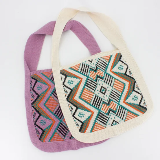 Women Shoulder Bags Knitting Handbags Crochet Vest Design for Women Vintage Retro Knitting Top-handle Bag Female Bags
Women Shoulder Bags Knitting Handbags Crochet Vest Design for Women Vintage Retro Knitting Top-handle Bag Female Bags