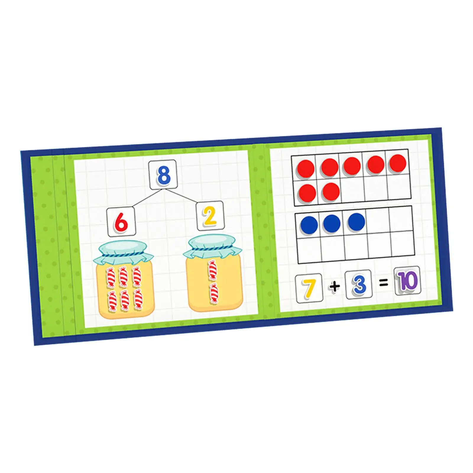 Numbers Decomposition Math Toy Teaching Tools Creative Arithmetic Learning Montessori Number Learning Counting Educational Book
Numbers Decomposition Math Toy Teaching Tools Creative Arithmetic Learning Montessori Number Learning Counting Educational Book