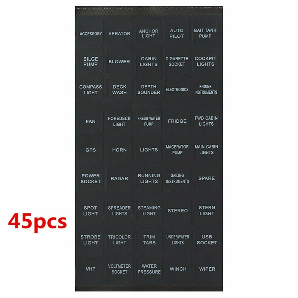 Instrument Panel Decals HORN LIGHTS POWER SOCKET USB SOCKET WINCH 15mm(L) X 15mm(W) 170mm(L) X 90mm(W) Durable
Instrument Panel Decals HORN LIGHTS POWER SOCKET USB SOCKET WINCH 15mm(L) X 15mm(W) 170mm(L) X 90mm(W) Durable