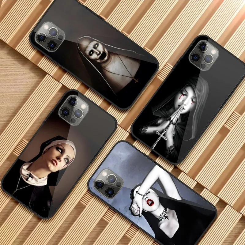Nun Girl Sexy Style Phone Case for iPhone 14 13 12 11 XS X 8 7 6 Plus Mini Pro Max SE 2022 PC Glass Cover Funda Shell
Nun Girl Sexy Style Phone Case for iPhone 14 13 12 11 XS X 8 7 6 Plus Mini Pro Max SE 2022 PC Glass Cover Funda Shell
