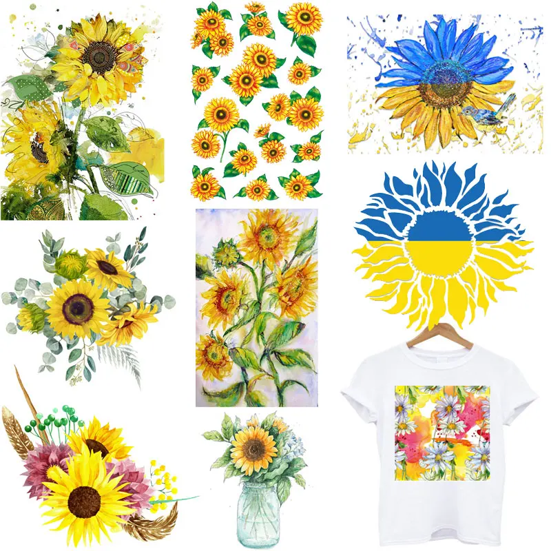 ZOTOONE Sunflower Iron-on Transfers for Clothing Thermoadhesive Patches Ukraine Patch Diy Ironing Stickers for Woman's T-shirts
ZOTOONE Sunflower Iron-on Transfers for Clothing Thermoadhesive Patches Ukraine Patch Diy Ironing Stickers for Woman's T-shirts