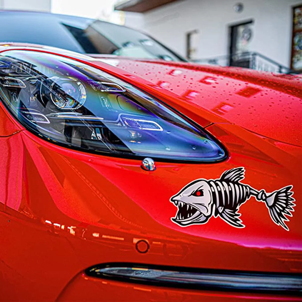 Skeleton Sticker Fish Door Decoration Decals Classic Stylish Car Styling Stickers Accessories For Car Boat Fishing Graphics
Skeleton Sticker Fish Door Decoration Decals Classic Stylish Car Styling Stickers Accessories For Car Boat Fishing Graphics