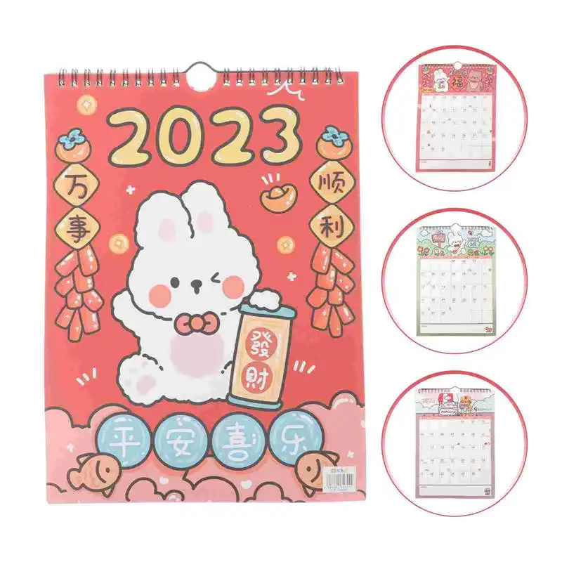 Calendar 2023 Year Rabbit Lunar Hanging Deskmonthly Spiral Desktop Pad The Standing Wall Years Adorn Zodiac Chinese Home
Calendar 2023 Year Rabbit Lunar Hanging Deskmonthly Spiral Desktop Pad The Standing Wall Years Adorn Zodiac Chinese Home