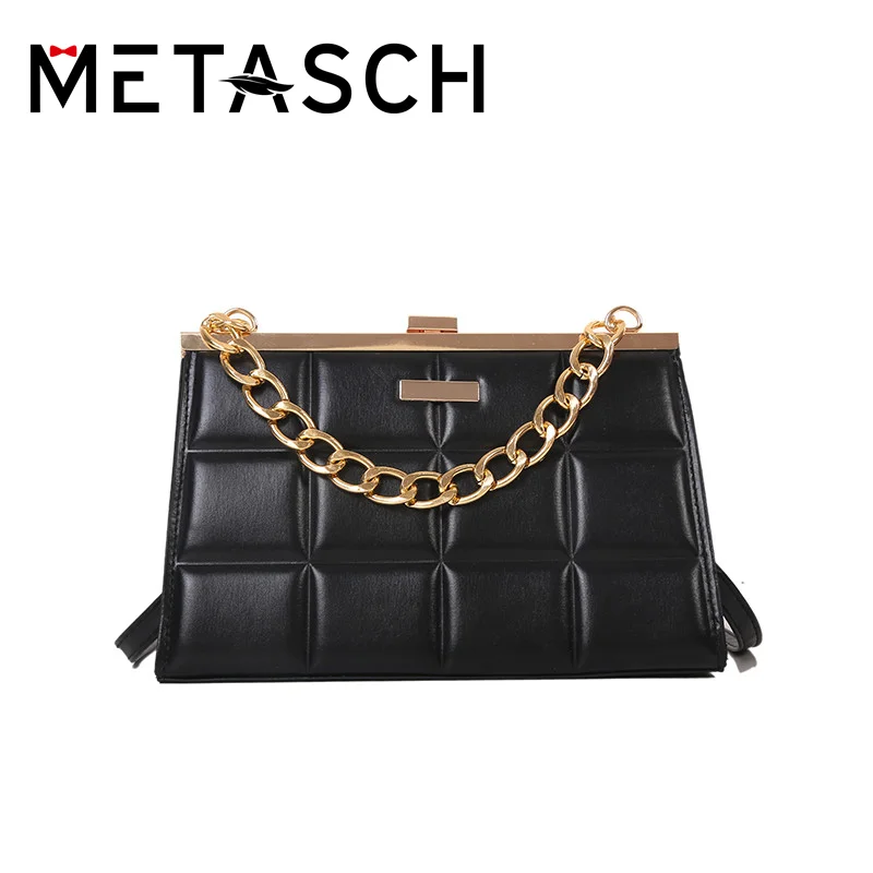 METASCH Lingge женская сумка с цепочкой в виде ромбовидной решетки 2022 Новая Универсальная маленькая квадратная сумка с зажимом сумка-мессенджер с...
METASCH Lingge женская сумка с цепочкой в виде ромбовидной решетки 2022 Новая Универсальная маленькая квадратная сумка с зажимом сумка-мессенджер с...