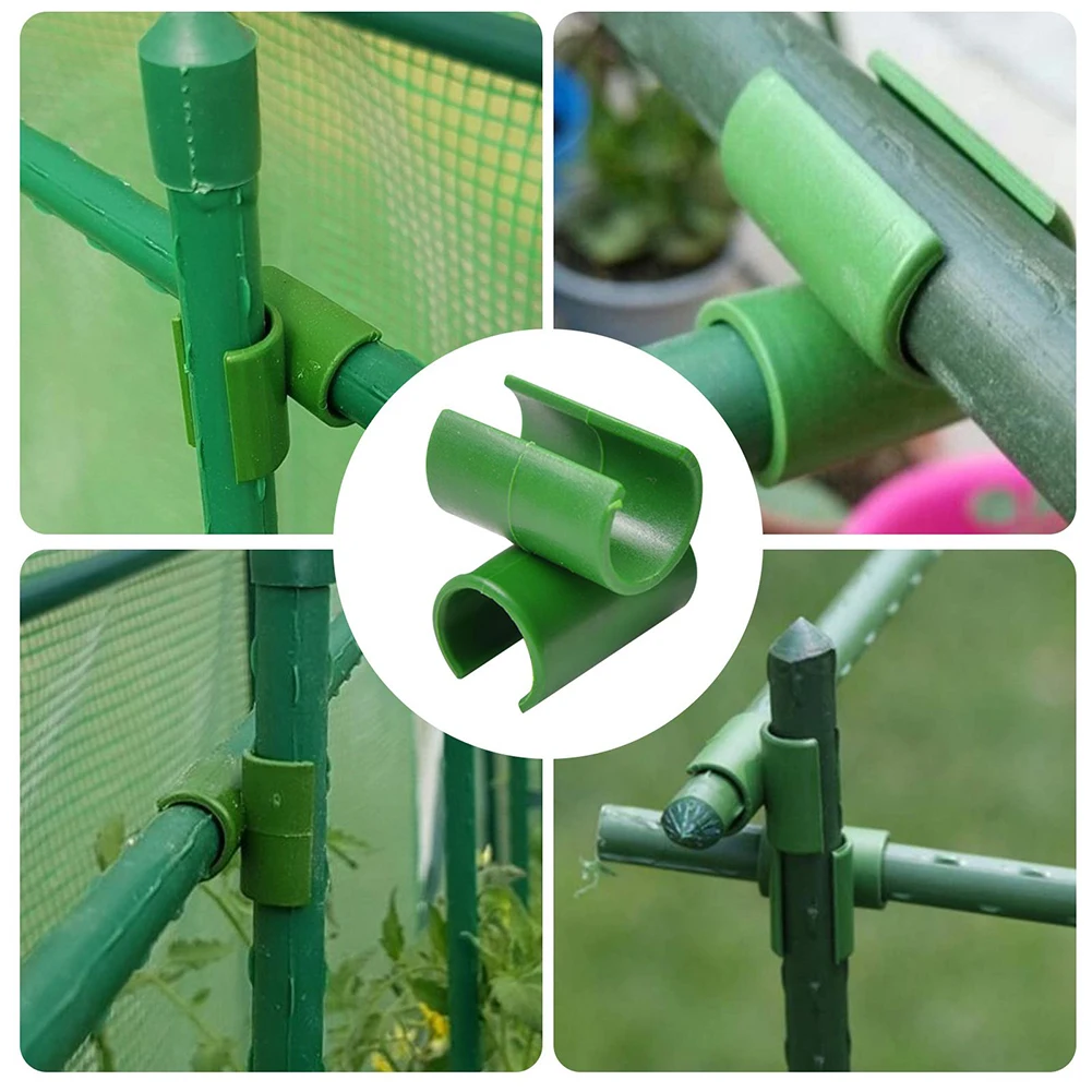 50pcs 8mm U Shape Plant Support Fruit Cage Netting Connectors PP Flexi Plant Buckle Adjustable Gardening Fixed Clamp
50pcs 8mm U Shape Plant Support Fruit Cage Netting Connectors PP Flexi Plant Buckle Adjustable Gardening Fixed Clamp