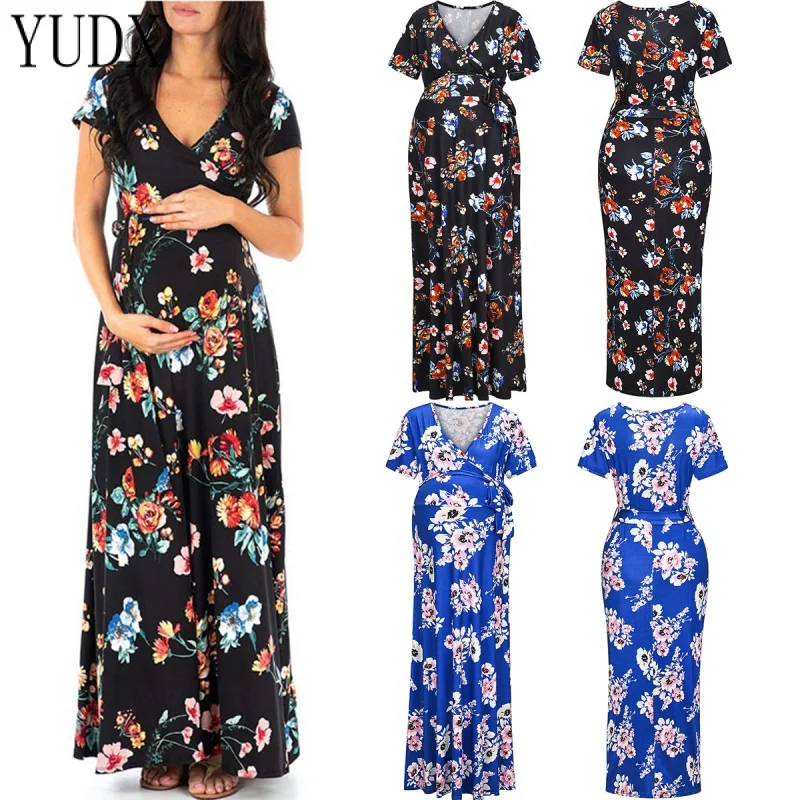 Summer Hot Sale Fashion Women's Wear Digital Printed V-neck Short Sleeve Dress Pregnant Woman Breastfeeding Dress
Summer Hot Sale Fashion Women's Wear Digital Printed V-neck Short Sleeve Dress Pregnant Woman Breastfeeding Dress