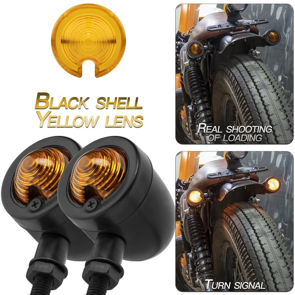 12V Universal Retro Motorcycle Turn Signal Brake Light Blinker Indicator Lamp for Motorcycle Motocross Scooter ATV UTV Refit
12V Universal Retro Motorcycle Turn Signal Brake Light Blinker Indicator Lamp for Motorcycle Motocross Scooter ATV UTV Refit