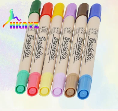 6pcs/set ZIG Kuretake MS-7700 Double Colors Marker Watercolor Brush Pens Waterproof Painting Twin Tip Dark & Light Single
6pcs/set ZIG Kuretake MS-7700 Double Colors Marker Watercolor Brush Pens Waterproof Painting Twin Tip Dark & Light Single