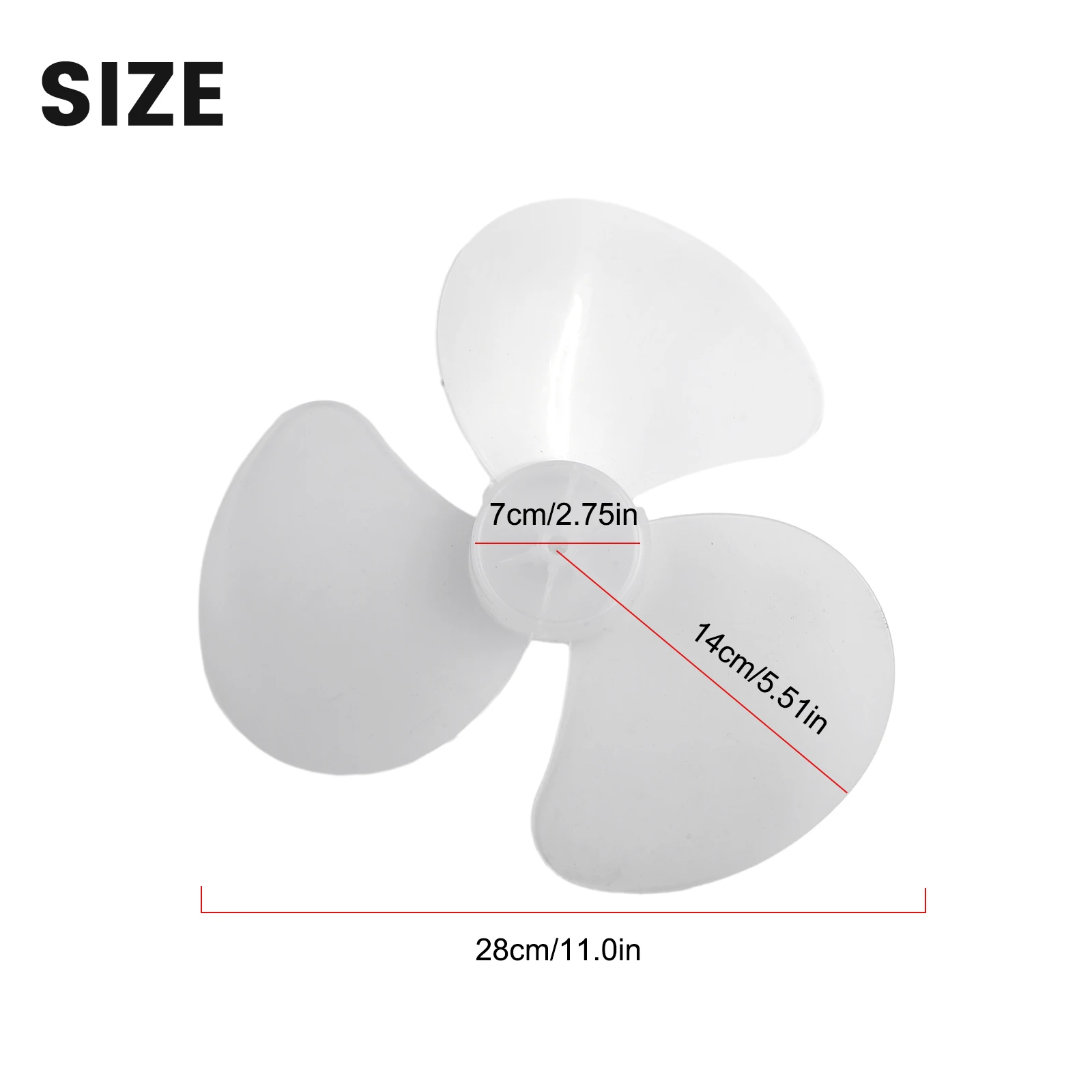 Fan Blade Replacement 12 Plastic Fan Blade with Three Leaf Design High Temperature Resistance Easy to Disassemble
Fan Blade Replacement 12 Plastic Fan Blade with Three Leaf Design High Temperature Resistance Easy to Disassemble