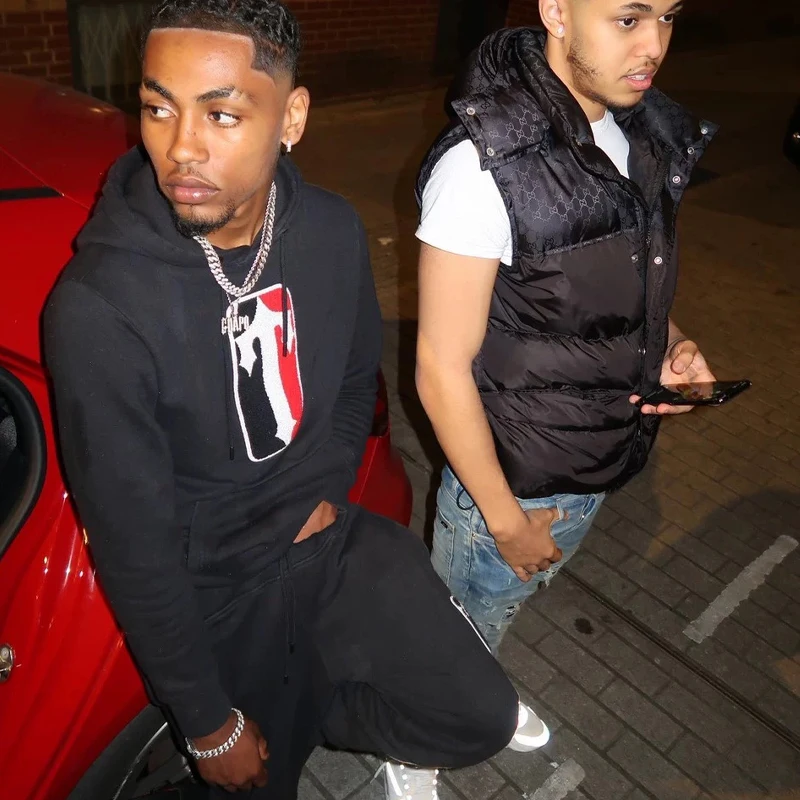 Embroidered Pullover Sweatshirt Loose Jogging Pants Hot Trapstar Hoodie Men League Chenille Tracksuit Set Same As Centralcee
Embroidered Pullover Sweatshirt Loose Jogging Pants Hot Trapstar Hoodie Men League Chenille Tracksuit Set Same As Centralcee