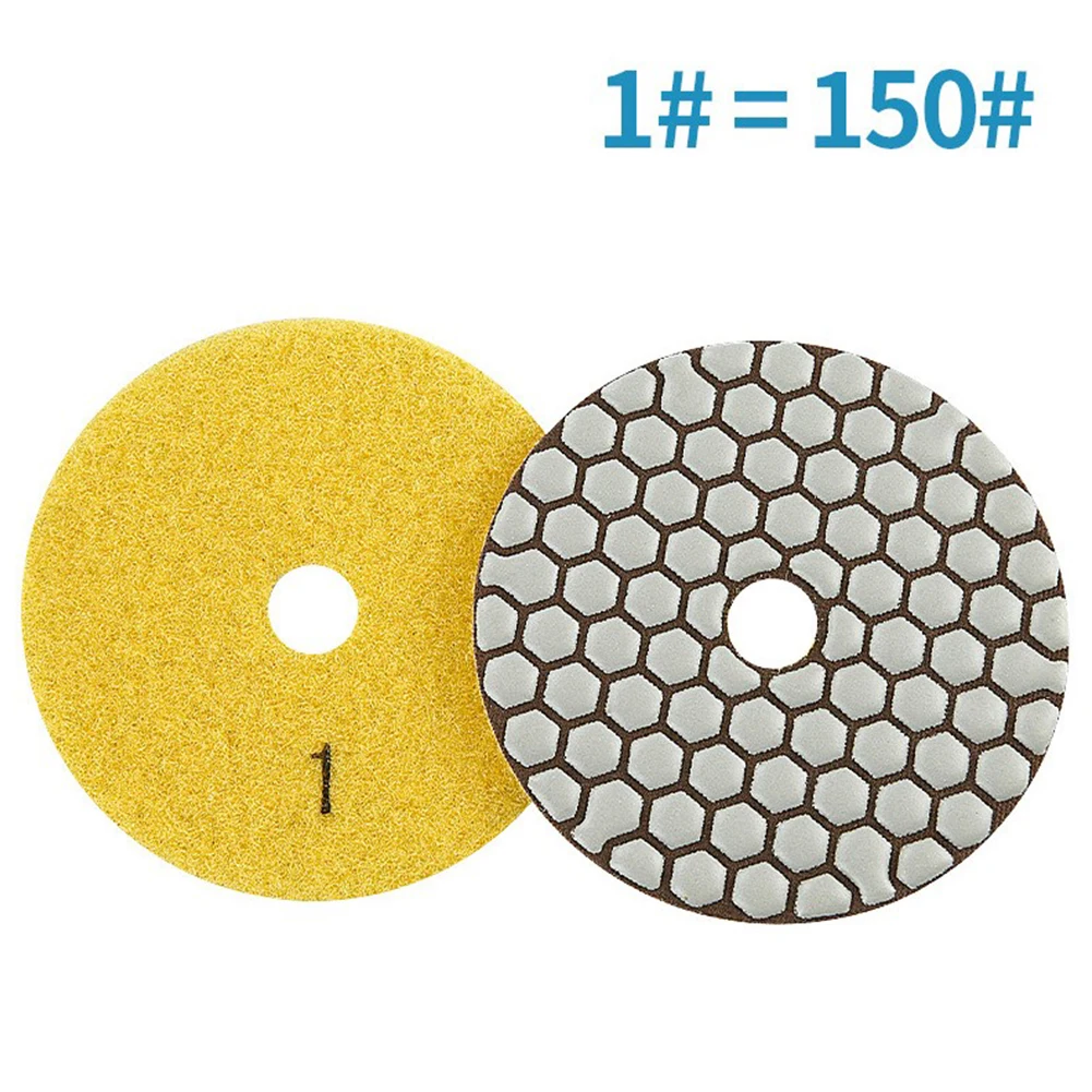 Abrasive Tools 4 Inch Diamond Dry Polishing Pad Sharp Flexible Sanding Disc For Granite Marble Glass, Stone Marble Polishing 1pc
Abrasive Tools 4 Inch Diamond Dry Polishing Pad Sharp Flexible Sanding Disc For Granite Marble Glass, Stone Marble Polishing 1pc