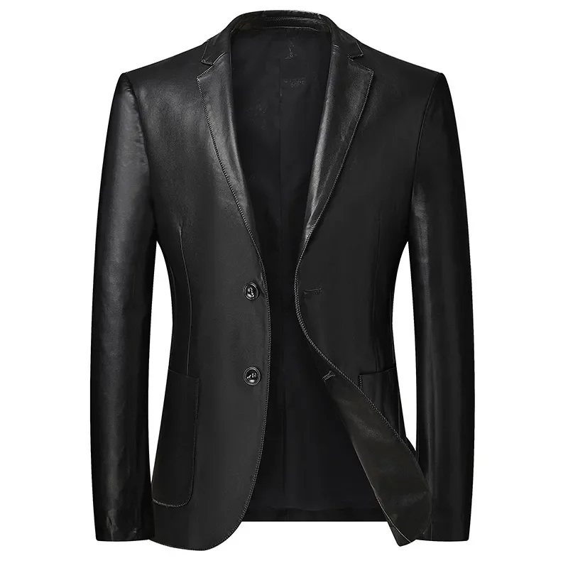 Men Faux PU Leather Jacket Motorcycle Male Jackets Black Jaqueta De Couro Masculina Outwear Male Leather Suit Coats Men S-5XL
Men Faux PU Leather Jacket Motorcycle Male Jackets Black Jaqueta De Couro Masculina Outwear Male Leather Suit Coats Men S-5XL