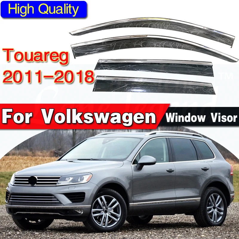 Side Window Deflectors For VW Touareg 2011 2012 2013 2014 2015 2016 2017 2018 Smoke Window Visor Sun Rain Deflector Accessories
Side Window Deflectors For VW Touareg 2011 2012 2013 2014 2015 2016 2017 2018 Smoke Window Visor Sun Rain Deflector Accessories