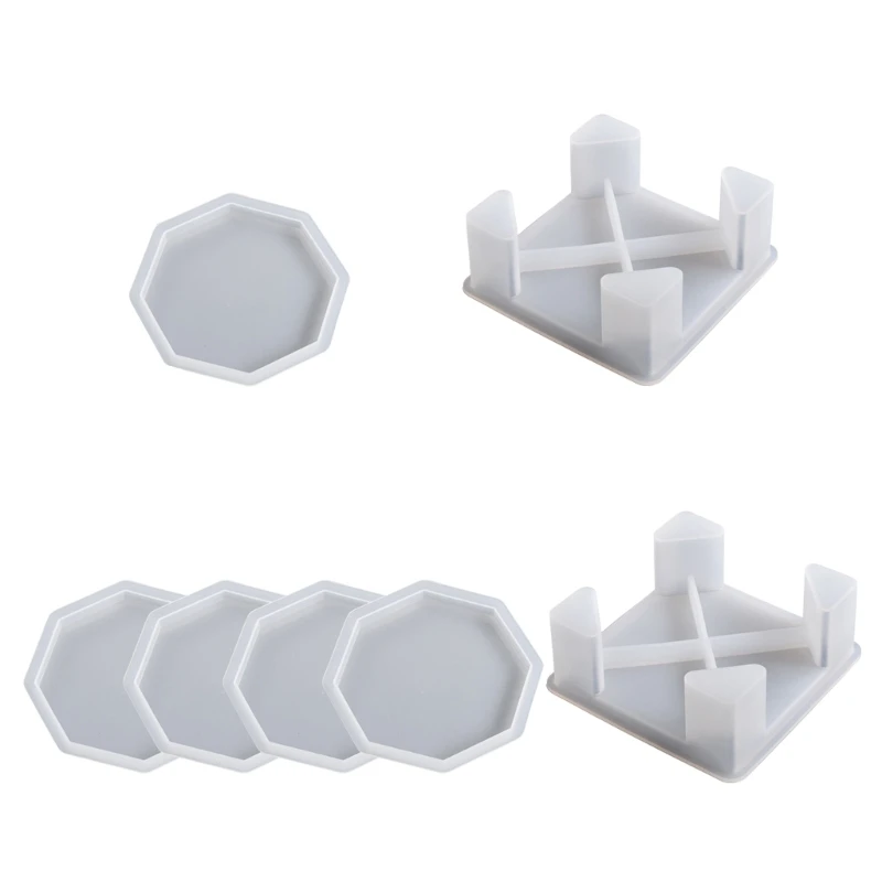 HXBA Octagonal Silicone Mold Epoxy Resin Fruit Plate Mat Mold Diy Agate Coaster Square Storage Box Base Mat Home Decoration
HXBA Octagonal Silicone Mold Epoxy Resin Fruit Plate Mat Mold Diy Agate Coaster Square Storage Box Base Mat Home Decoration