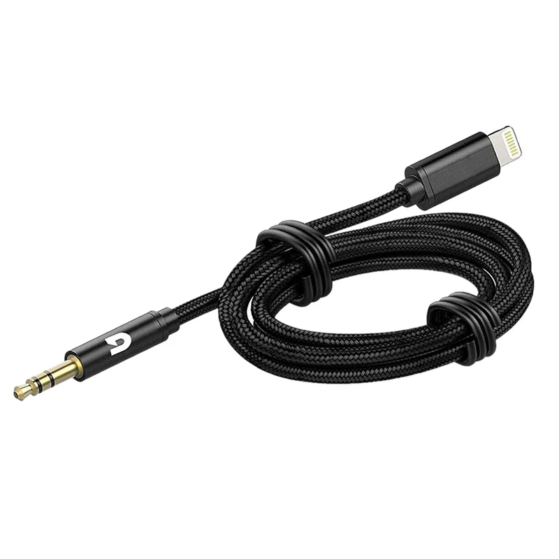 Car AUX Cable For Iphone Audio Cable Aux Cable To 3.5Mm Premium Audio For Iphone 13 Pro-8 Plus Car Stereos
Car AUX Cable For Iphone Audio Cable Aux Cable To 3.5Mm Premium Audio For Iphone 13 Pro-8 Plus Car Stereos