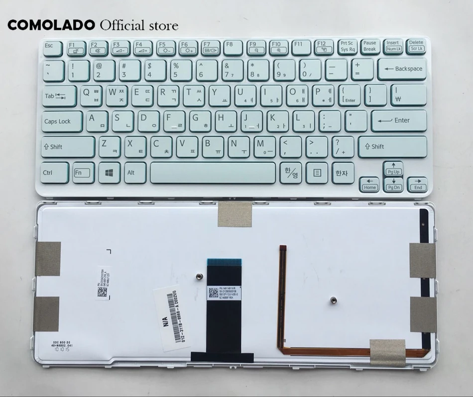 Korean Backlit Laptop Keyboard For Sony VAIO SVE 14 SVE14 SVS14 SVE14A SVE14A18ECH E14A18ECS E14A17ECP E14A17ECW SW Layout
Korean Backlit Laptop Keyboard For Sony VAIO SVE 14 SVE14 SVS14 SVE14A SVE14A18ECH E14A18ECS E14A17ECP E14A17ECW SW Layout