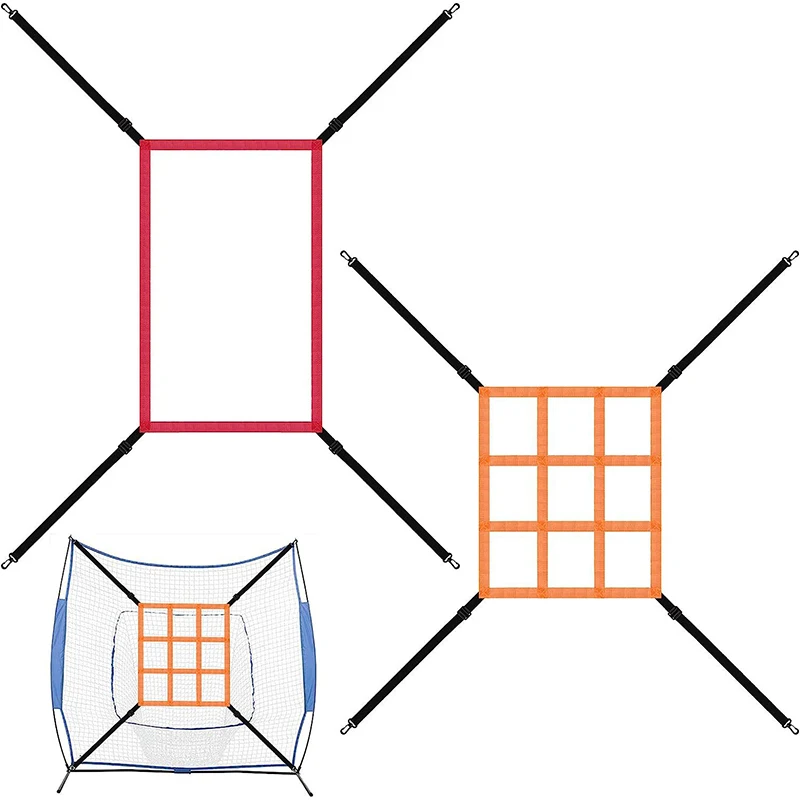 2PCS Baseball Practice Net Portable Hitting Pitching Batting Training Net Baseball Backstop Net Training Net For Hitting
2PCS Baseball Practice Net Portable Hitting Pitching Batting Training Net Baseball Backstop Net Training Net For Hitting