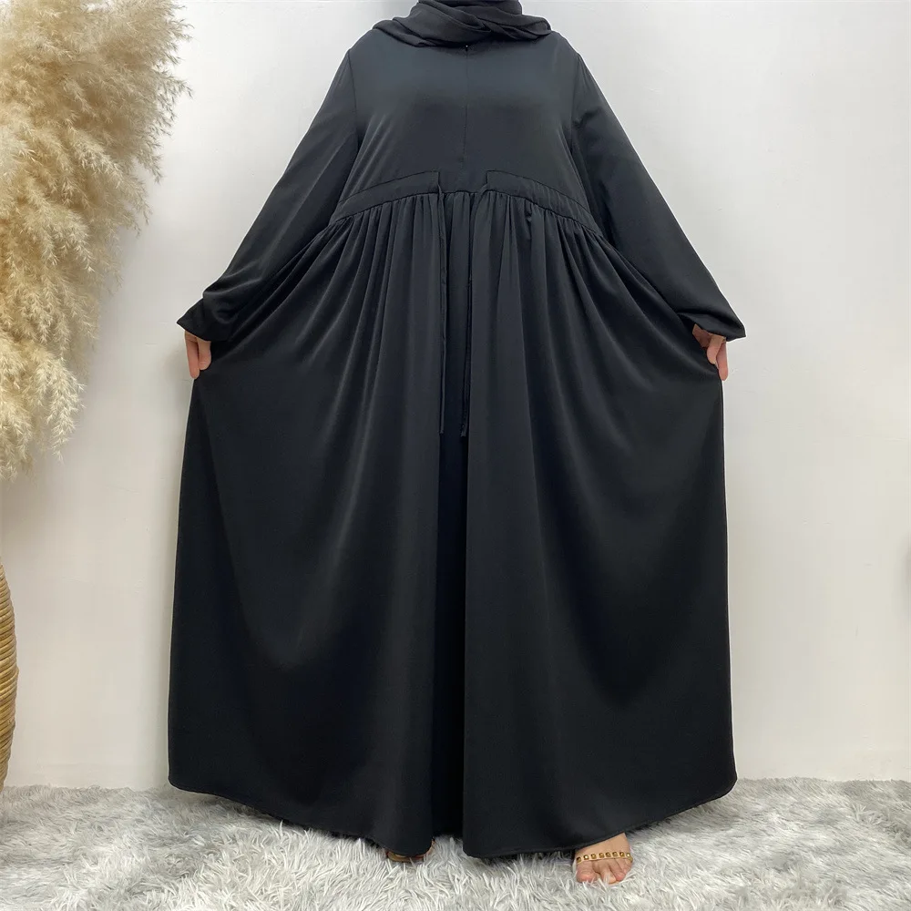 

Eid Ramadan Abaya Plain Dubai Musulman De Mode Hijab Dress Turkey Kaftan Islam Clothing Muslim For Women Modest Caftan Marocain