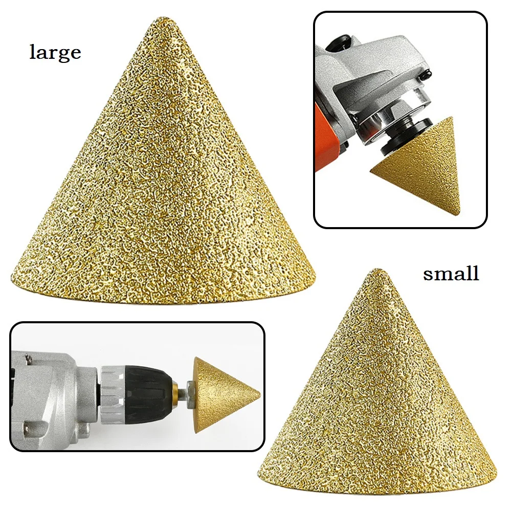 1pc M10 Thread Diamond Beveling Chamfer Bit Cone Carve Polishing Grinding Wheel For Porcelain Tiles Cutter Trimming
1pc M10 Thread Diamond Beveling Chamfer Bit Cone Carve Polishing Grinding Wheel For Porcelain Tiles Cutter Trimming