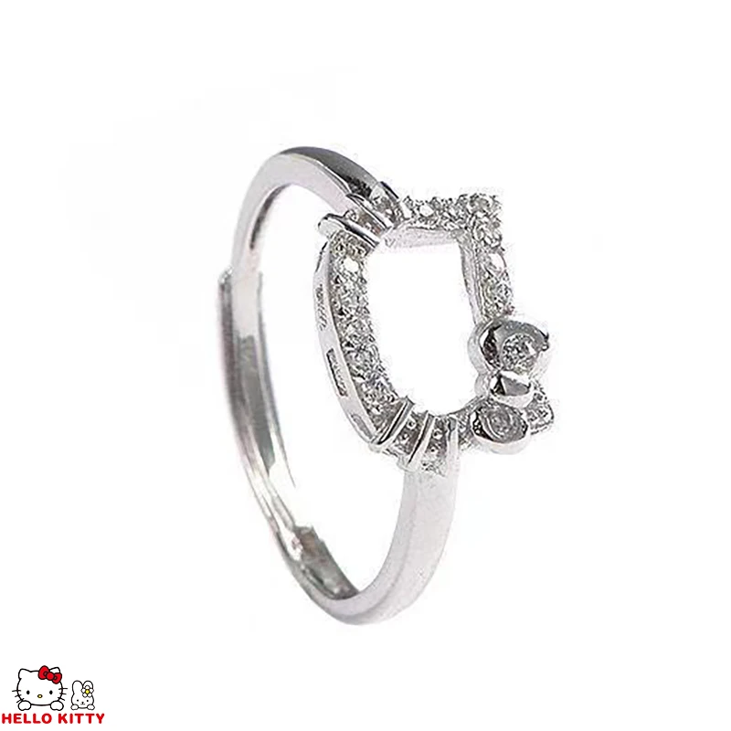 Kawaii Sanrios Hello Kitty Finger Ring Open Design Women Adjustable Fashion Cute Simple Jewelry Accessory Copper Girlfriend Gift
Kawaii Sanrios Hello Kitty Finger Ring Open Design Women Adjustable Fashion Cute Simple Jewelry Accessory Copper Girlfriend Gift